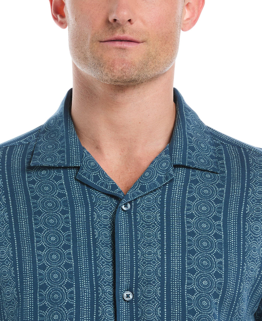 VISCOSE TWILL PRINT SHIRT