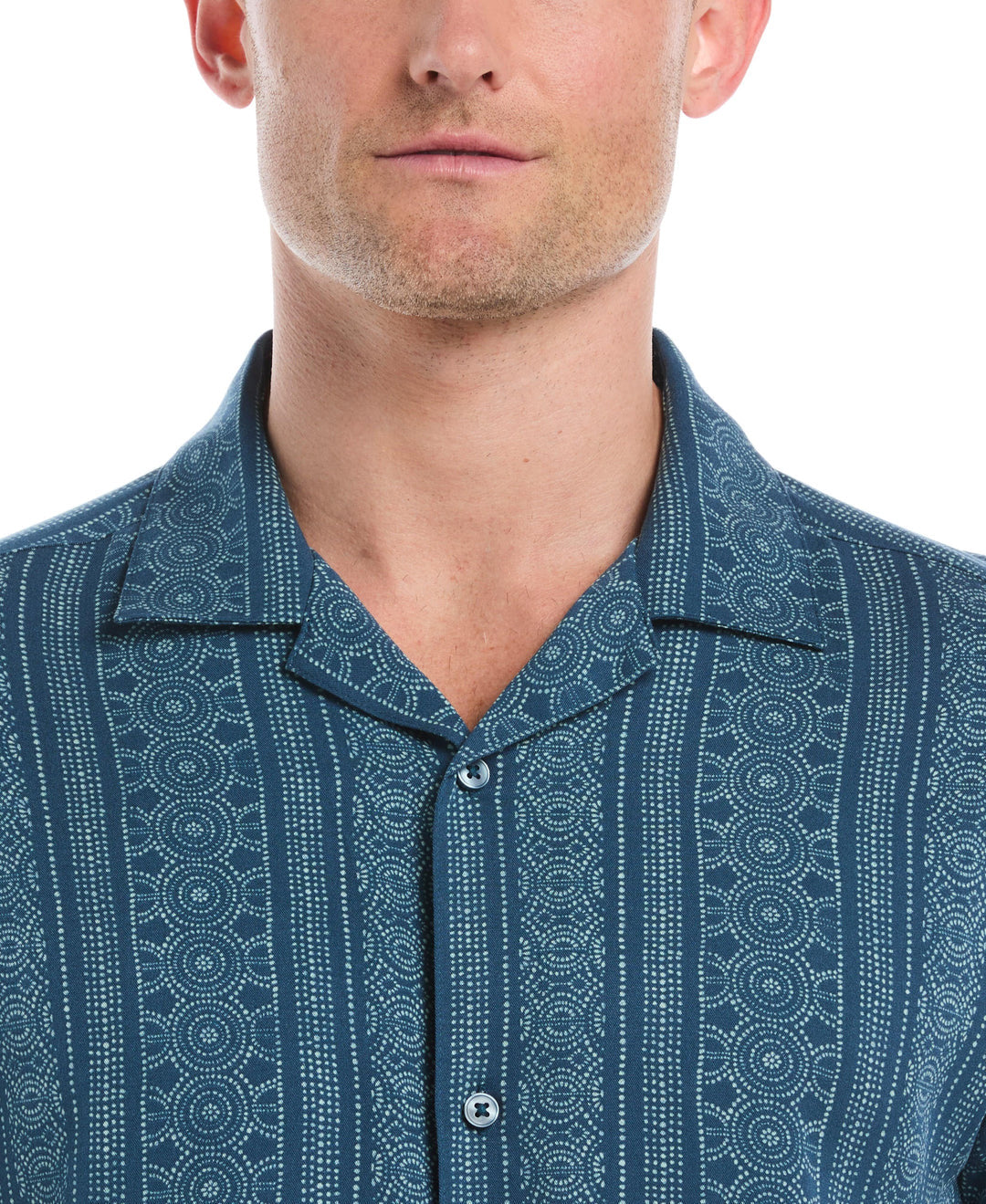 VISCOSE TWILL PRINT SHIRT