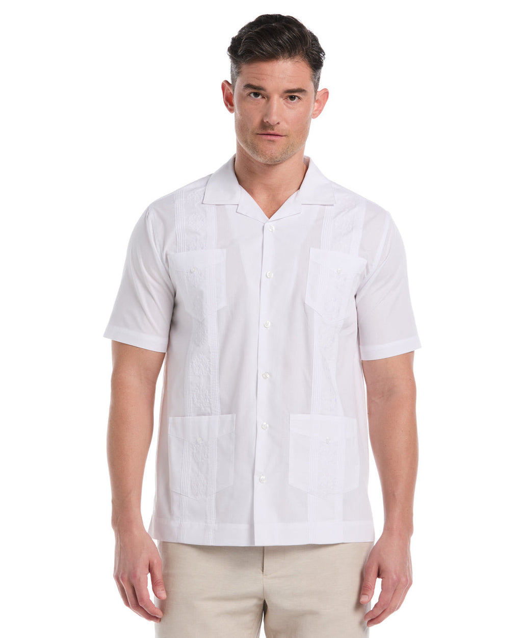 AUTHENTIC EMBROIDERED GUAYABERA SHIRT
