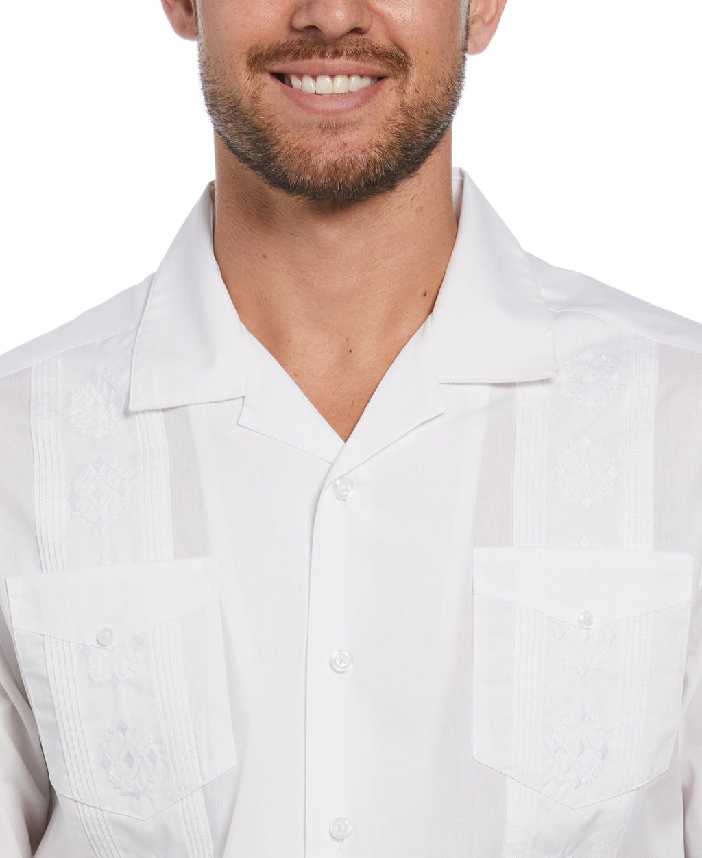 AUTHENTIC EMBROIDERED GUAYABERA SHIRT