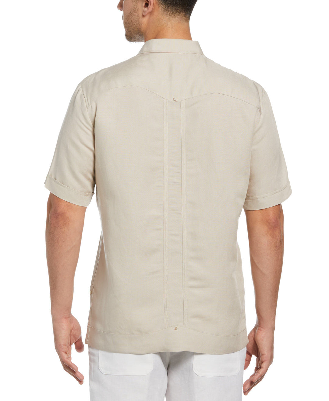 SHORT SLEEVE EMBROIDERED GUAYABERA