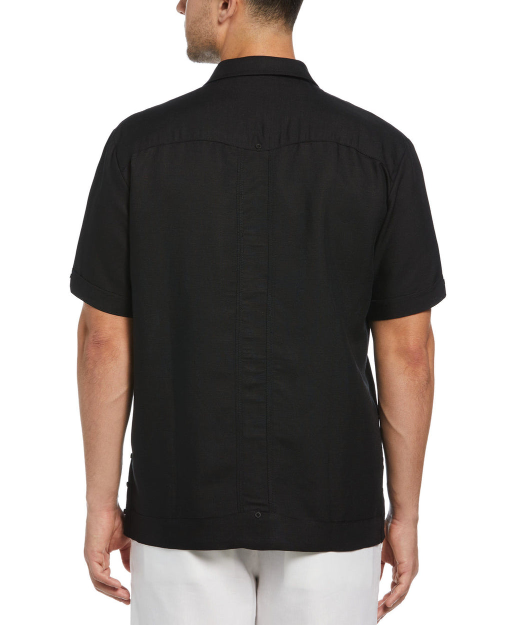 SHORT SLEEVE EMBROIDERED GUAYABERA