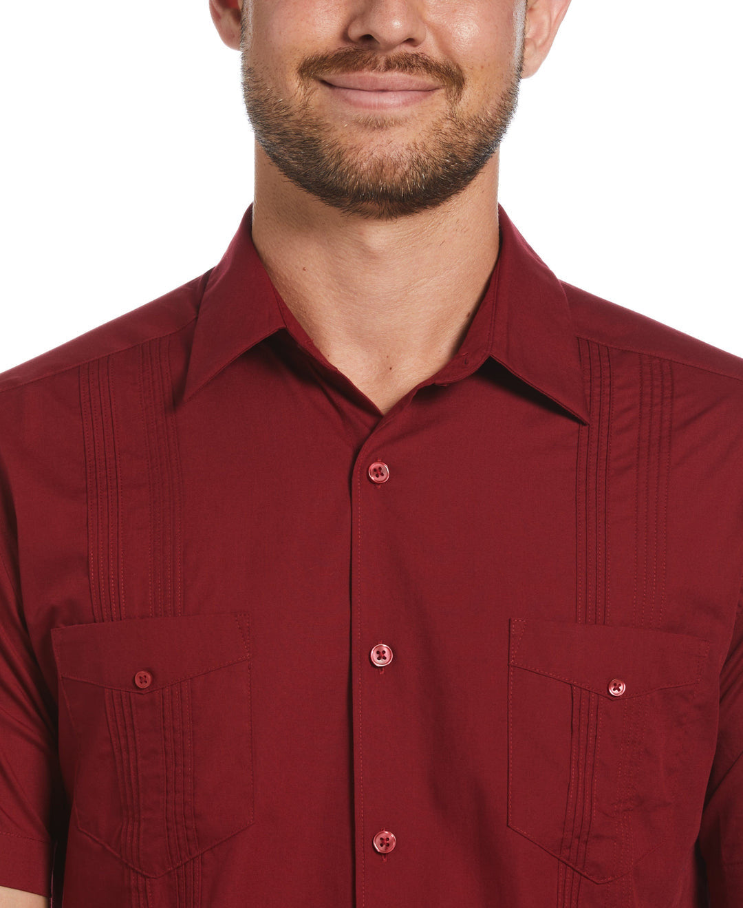 FOUR POCKET GUAYABERA SHIRT