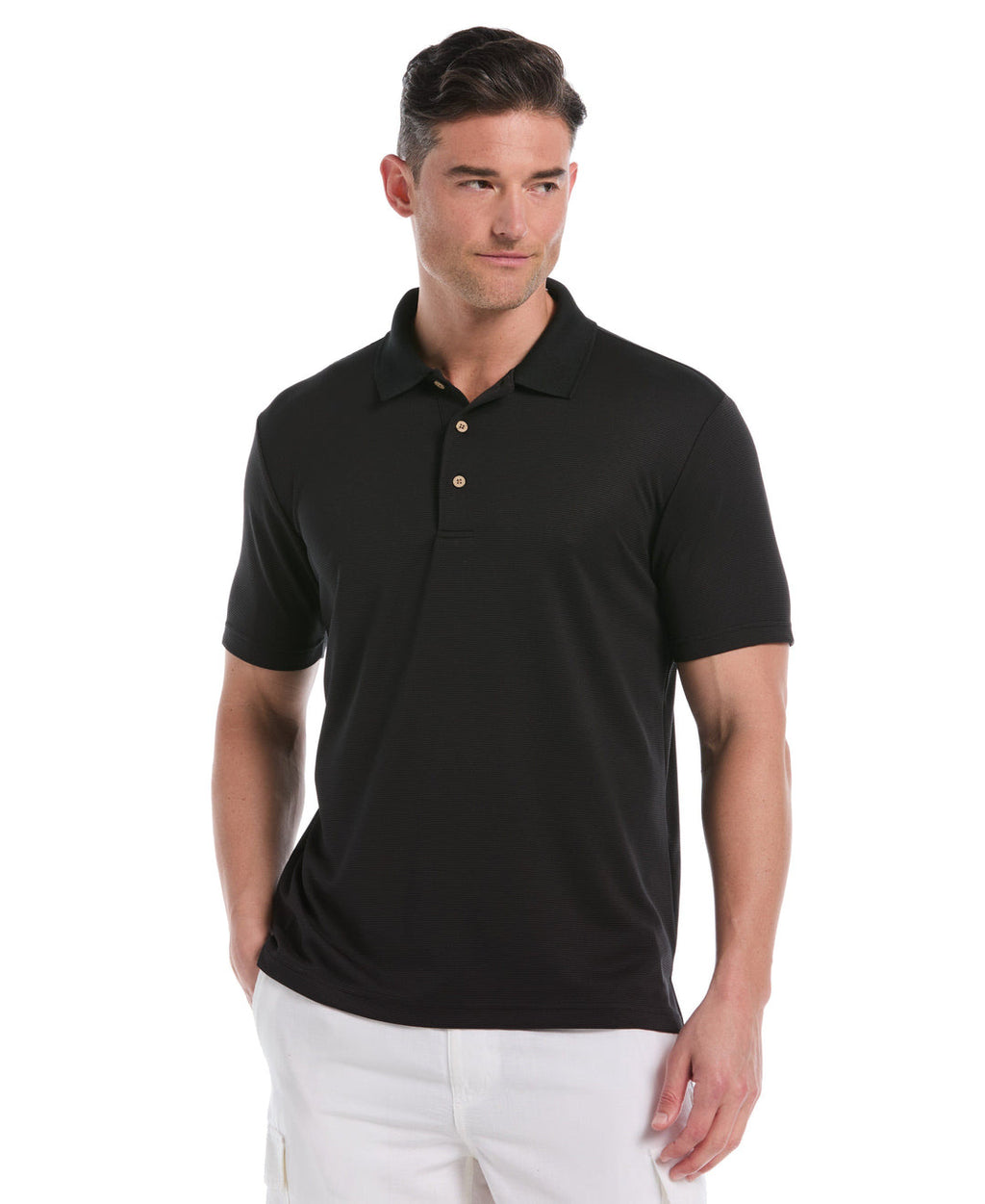 SOLID TEXTURED POLO