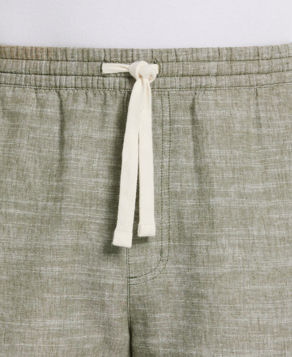 LINEN BLEND 7" CROSS DYED SLUB SHORT