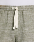 LINEN BLEND 7" CROSS DYED SLUB SHORT