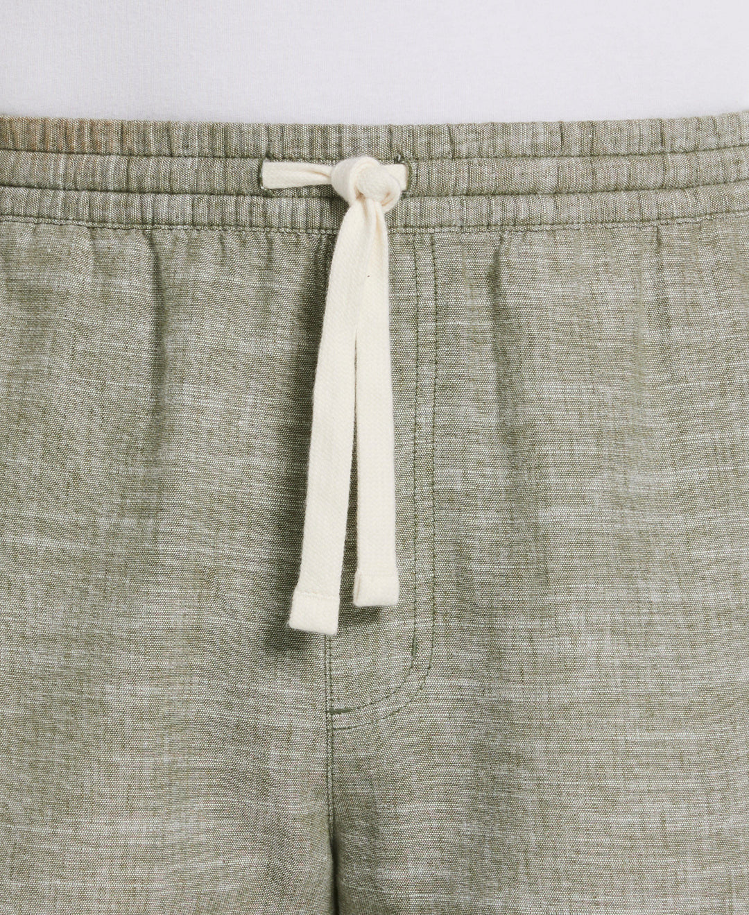 LINEN BLEND 7" CROSS DYED SLUB SHORT