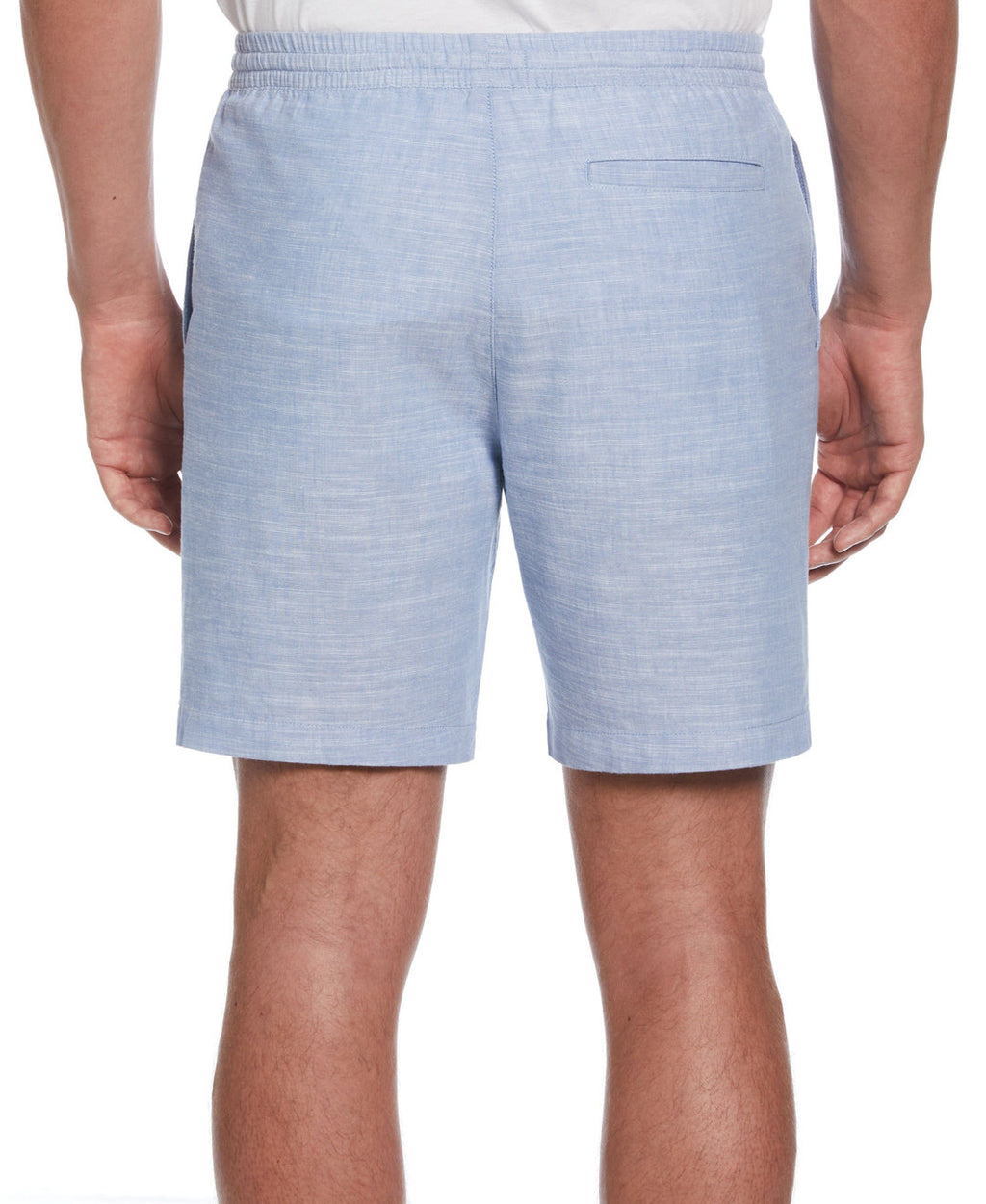 LINEN BLEND 7" CROSS DYED SLUB SHORT
