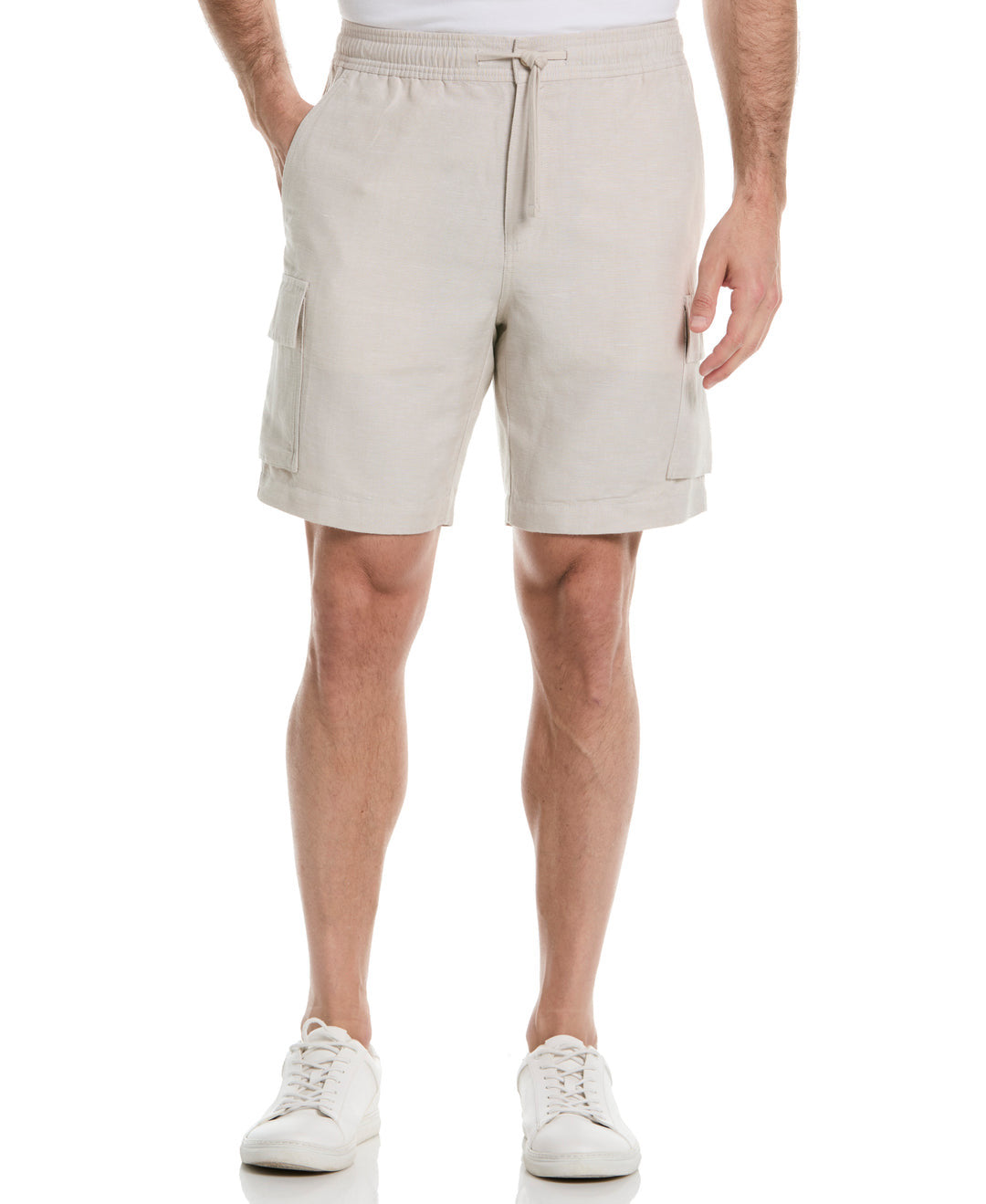 8" DRAWSTRING CARGO SHORT