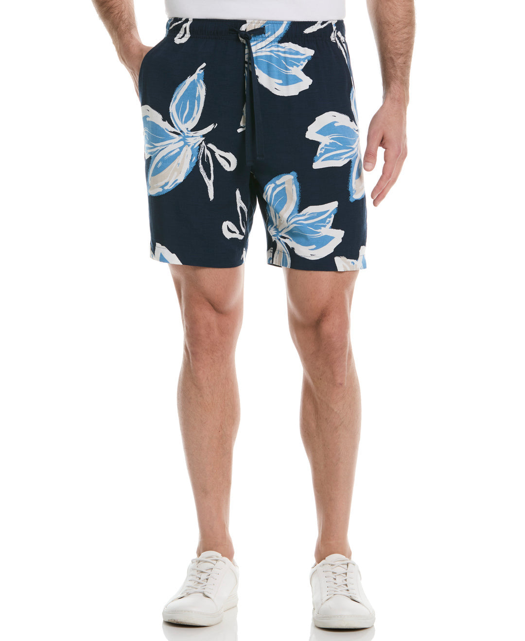 7" PULL-ON DRAWSTRING PRINTED SHORT